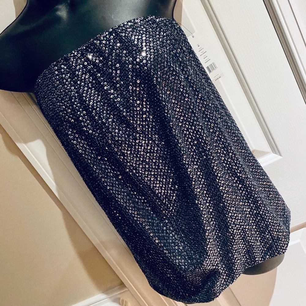 NWT Theory Hailey Beaded Top Sz. Medium